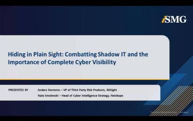 Hiding in Plain Sight-Combatting Shadow IT and the Importance of Complete Cyber Visibility