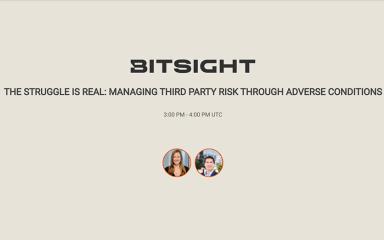 The Struggle is Real - Managing Third Party Risk through Adverse Conditions