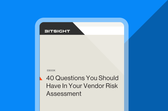 40 questions vendor risk ebook