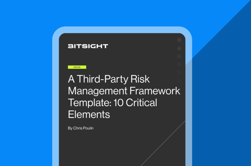 A Third-Party Risk Management Framework Template- 10 Critical Elements cover cta