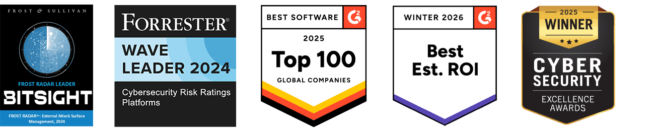 Bitsight cyber risk intelligence awards