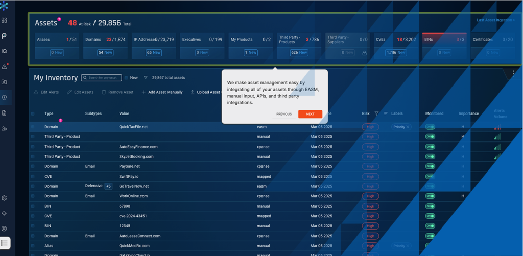 Bitsight Attack Surface Intelligence Reprise demo