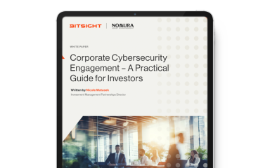 Corporate Cybersecurity Engagement – A Practical Guide for Investors