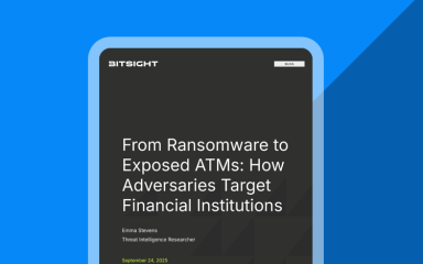 From Ransomware to Exposed ATMs- How Adversaries Target Financial Institutions cover
