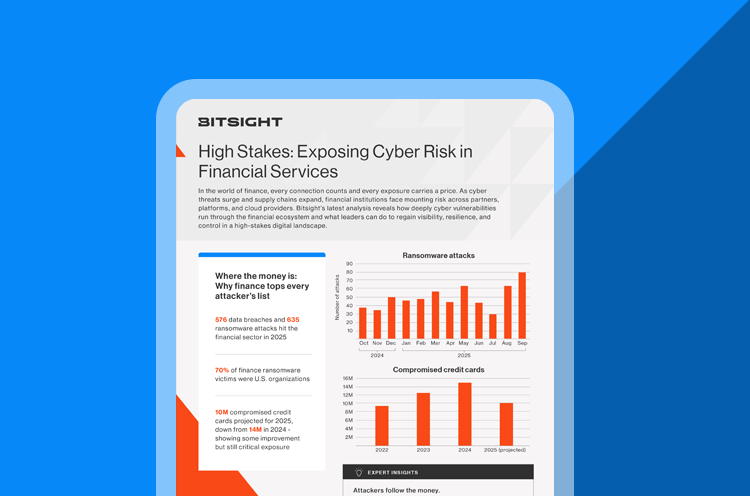 High Stakes- Exposing Cyber Risk in Financial Services cover