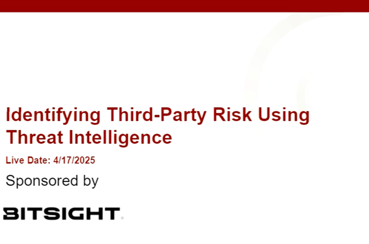 Identifying Third-party Risk Using Threat Intelligence intro