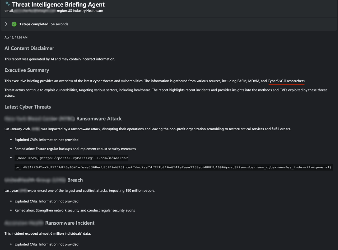 microsoft's threat intel briefing agent partners with Bitsight