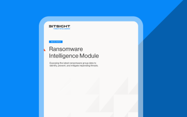 Ransomware Intelligence Module Cover