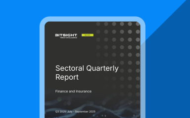 Sectoral Quarterly Report - Finance and Insurance cover