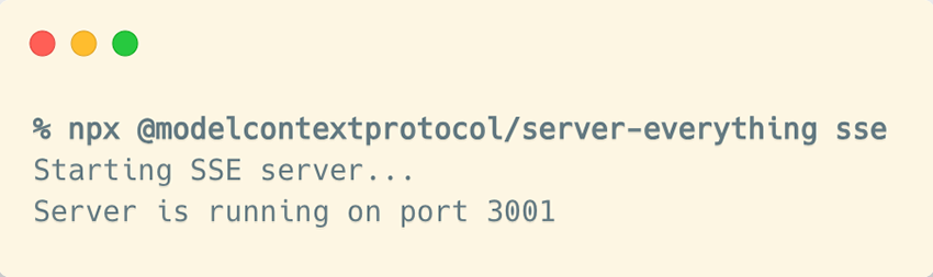 Spinning up the Everything MCP Server again